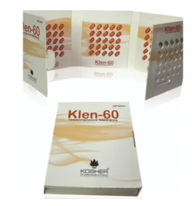 Klen-60 100 Tabs Kosher Pharma INT
