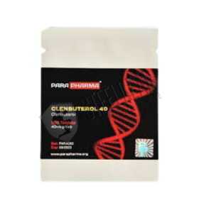 CLENBUTEROL 40 mcg 100 Tablets Para Pharma