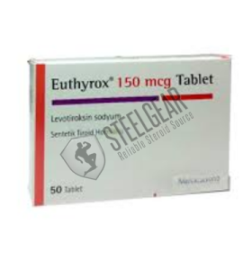 Euthyrox (T4) 150 mcg 50 Tablets Merck Sereno