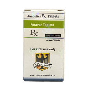 Anavar 25 Mg 100 Tablets Odin Pharma