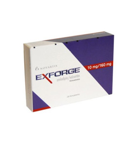 Exforge 10/160 mg 28 Tablets Novartis Exforge 10/160 mg 28 Tablets Novartis