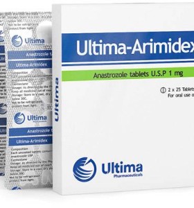 Ultima-Arimidex 1 Mg 50 Tablets Ultima Pharma USA