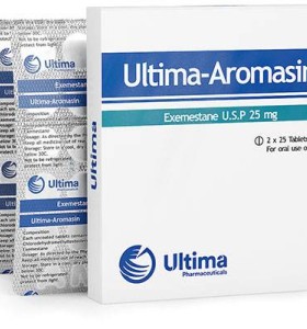 Ultima-Aromasin 25 Mg 50 Tablets Ultima Pharma USA