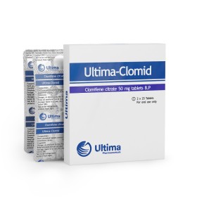 Ultima-Clomid 50 Mg 50 Tablets Ultima Pharma USA