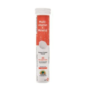Multi-Vitamin + Mineral 20 Effervescent Tabs. Sunlife